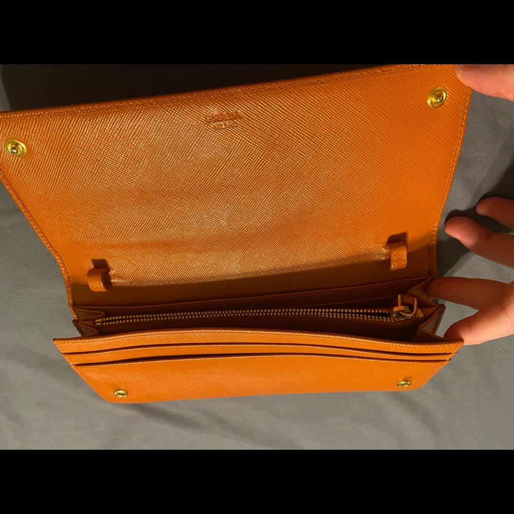 Prada saffiano lux leather continental wallet - Picture 5 of 5